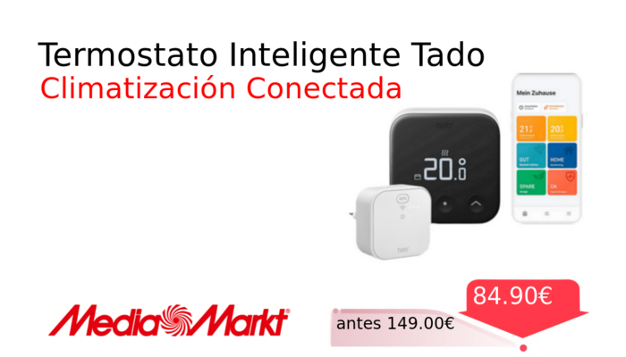 Termostato Inteligente Tado