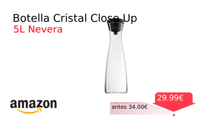 Botella Cristal Close Up