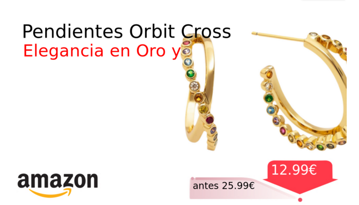 Pendientes Orbit Cross