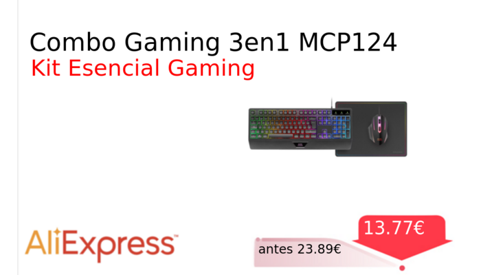 Combo Gaming 3en1 MCP124
