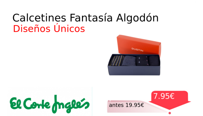 Calcetines Fantasía Algodón