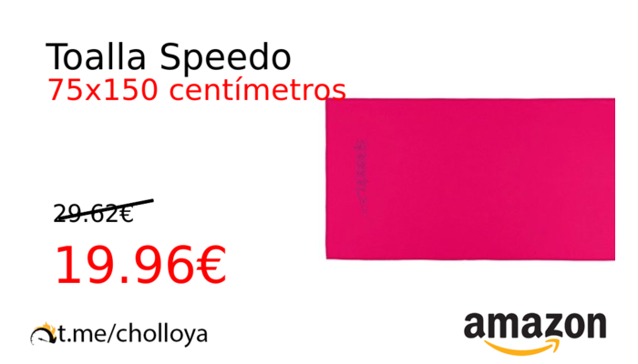 Toalla Speedo