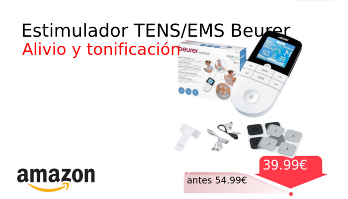 Estimulador TENS/EMS Beurer