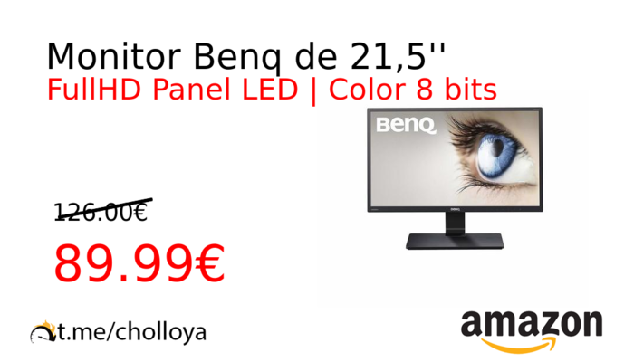 Monitor Benq de 21,5''