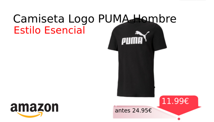 Camiseta Logo PUMA Hombre