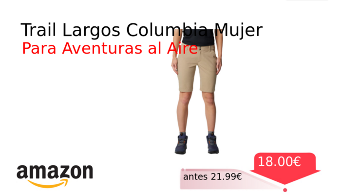Trail Largos Columbia Mujer