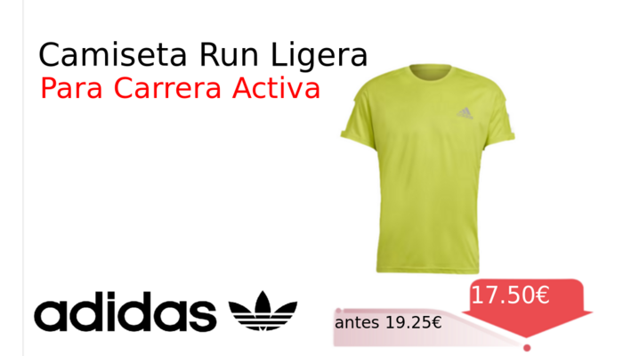 Camiseta Run Ligera