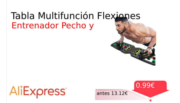 Tabla Multifunción Flexiones