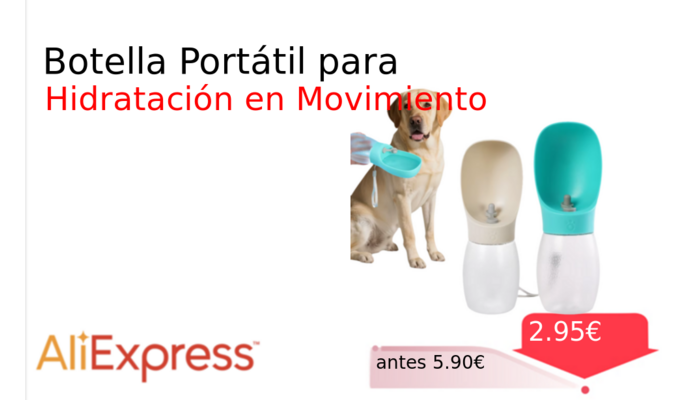 Botella Portátil para