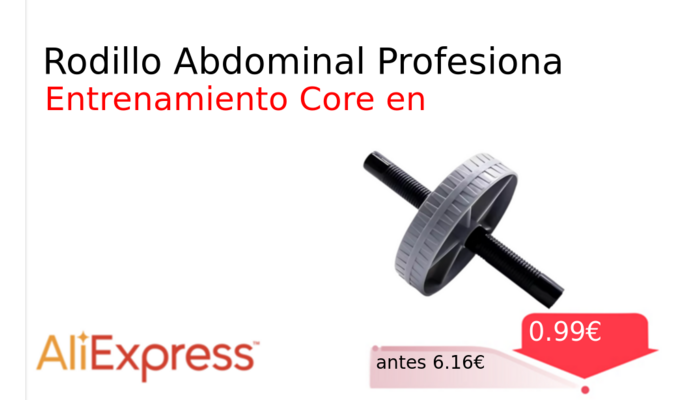 Rodillo Abdominal Profesiona
