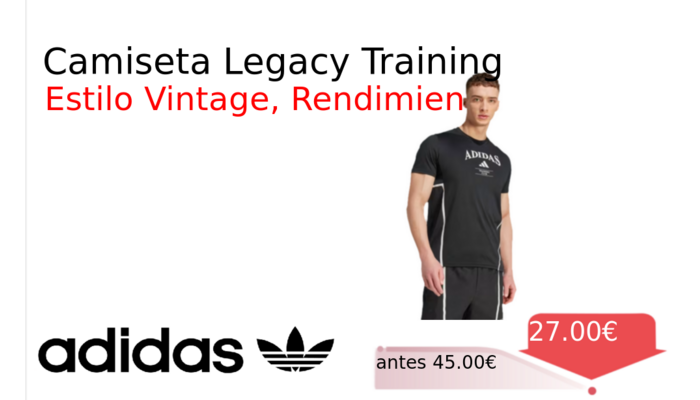 Camiseta Legacy Training