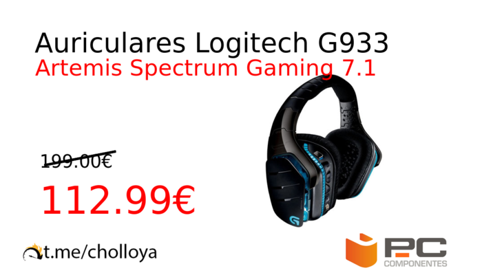 Auriculares Logitech G933