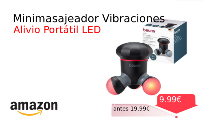 Minimasajeador Vibraciones