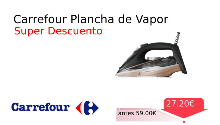 Carrefour Plancha de Vapor