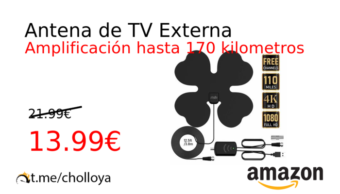 Antena de TV Externa