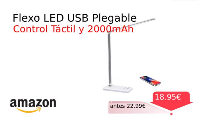 Flexo LED USB Plegable