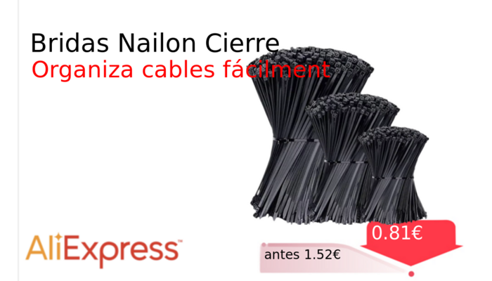 Bridas Nailon Cierre