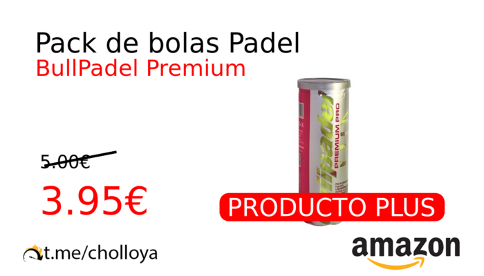 Pack de bolas Padel