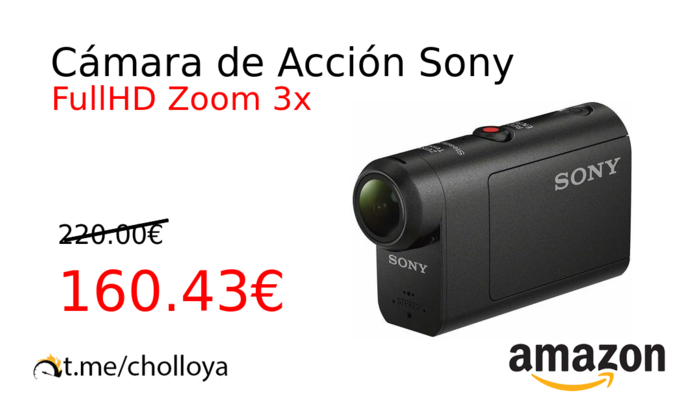 Cámara de Acción Sony