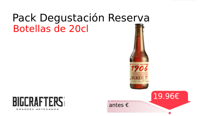 Pack Degustación Reserva