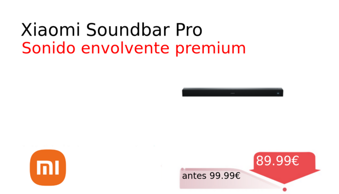 Xiaomi Soundbar Pro