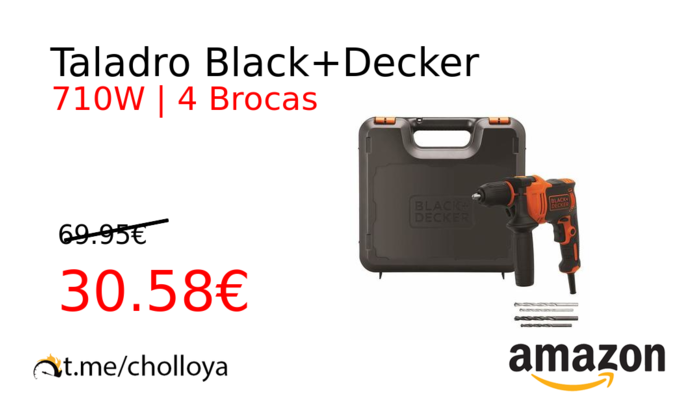 Taladro Black+Decker