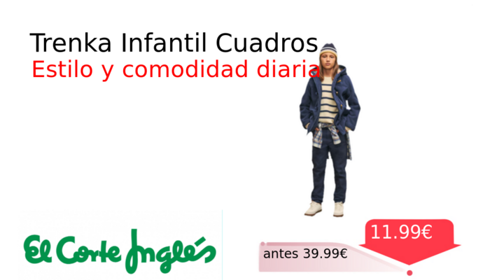 Trenka Infantil Cuadros