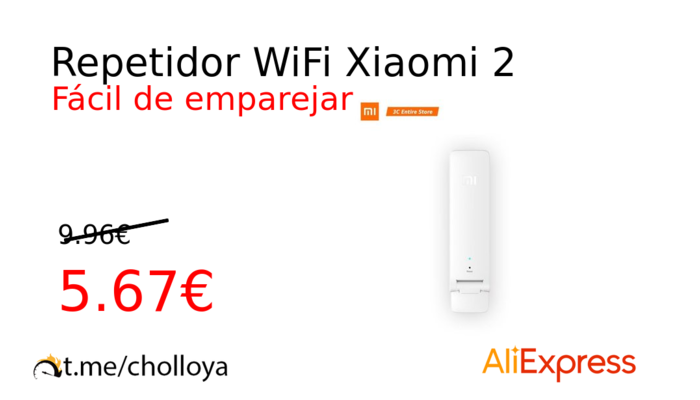 Repetidor WiFi Xiaomi 2