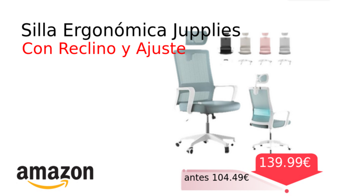 Silla Ergonómica Jupplies
