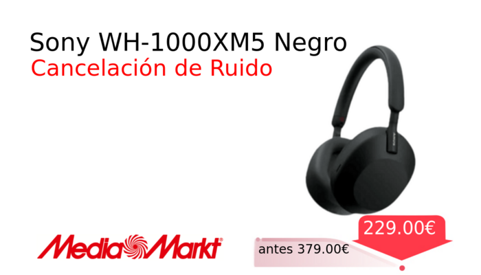 Sony WH-1000XM5 Negro