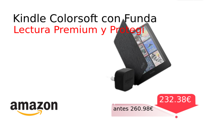 Kindle Colorsoft con Funda