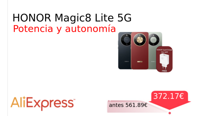 HONOR Magic8 Lite 5G