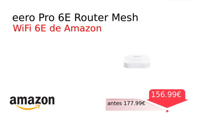 eero Pro 6E Router Mesh