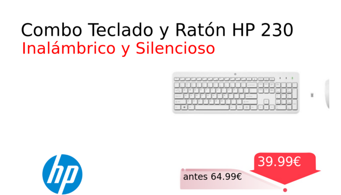 Combo Teclado y Ratón HP 230