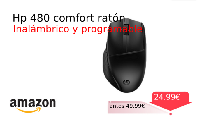 Hp 480 comfort ratón