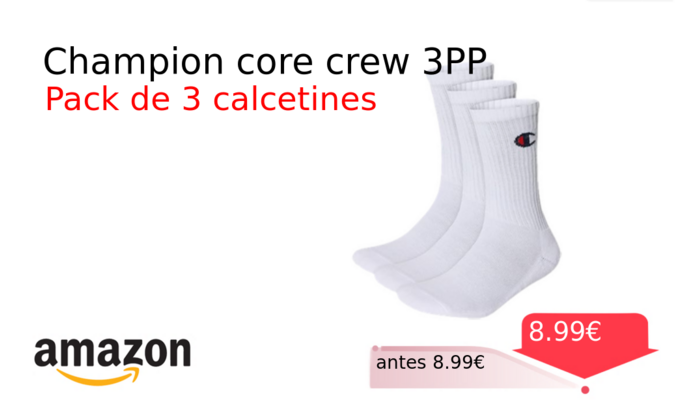 Champion core crew 3PP