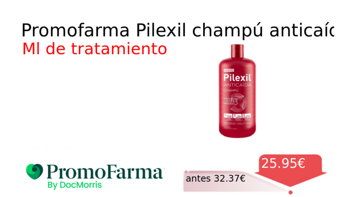 Promofarma Pilexil champú anticaída