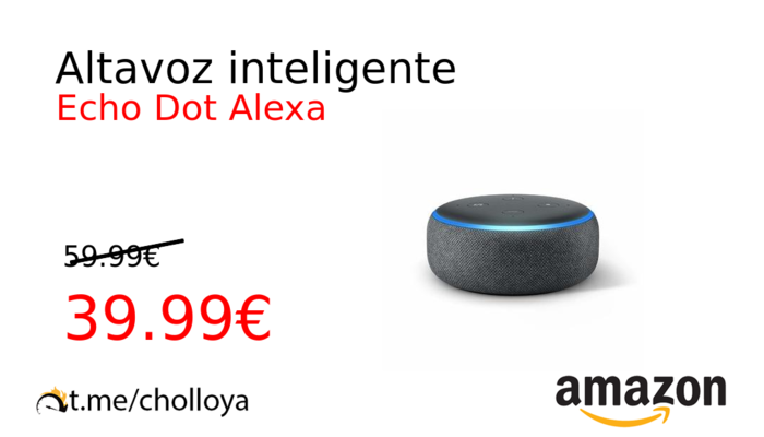 Altavoz inteligente