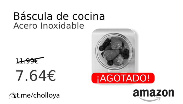 Báscula de cocina 