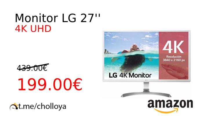 Monitor LG 27''