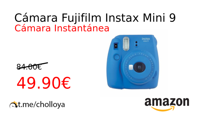 Cámara Fujifilm Instax Mini 9