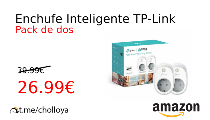 Enchufe Inteligente TP-Link