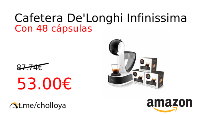 Cafetera De'Longhi Infinissima