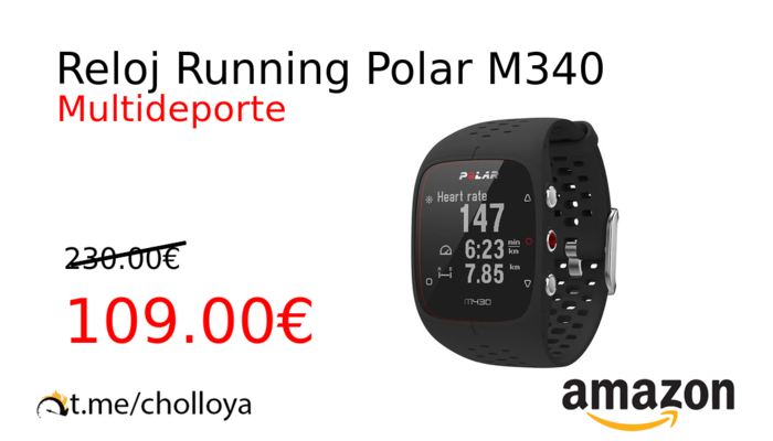 Reloj Running Polar M340