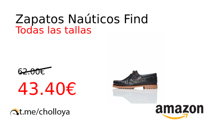 Zapatos Naúticos Find