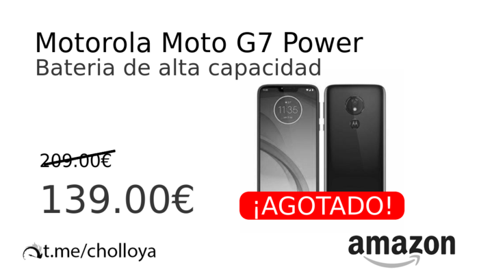 Motorola Moto G7 Power