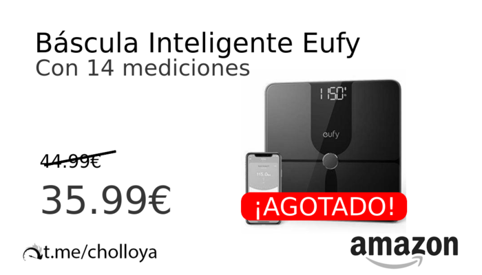 Báscula Inteligente Eufy