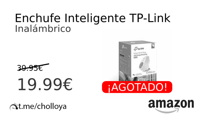 Enchufe Inteligente TP-Link