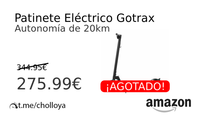 Patinete Eléctrico Gotrax