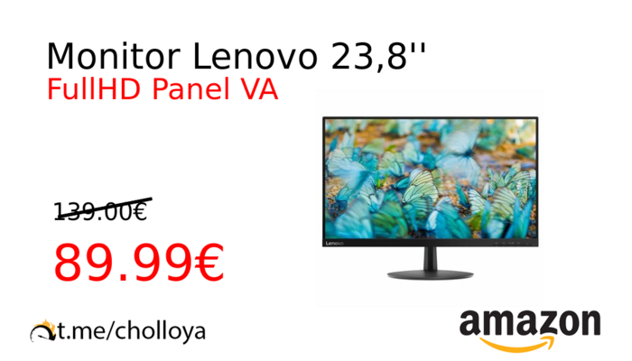 Monitor Lenovo 23,8''